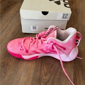 Adidas Hayden Stepback 3 Bliss Pink Basketball shoes. Never worn.